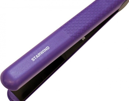 Купить Выпрямитель Starwind SHE5501 25Вт фиолетовый (макс.темп.:200С) в Липецке фото 3