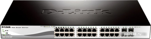 Купить Коммутатор D-Link DGS-1210-28P/FL1A 24G 4SFP настраиваемый в Липецке