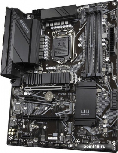 Материнская плата Gigabyte Z590 UD AC Soc-1200 Intel Z590 4xDDR4 ATX AC`97 8ch(7.1) 2.5Gg RAID+DP фото 3