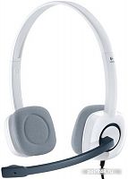 Купить Наушники с микрофоном LOGITECH Stereo Headset H150, 981-000350, накладные, белый в Липецке