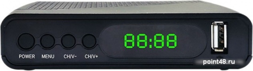 Купить Ресивер DVB-T2 Hyundai H-DVB500 черный в Липецке