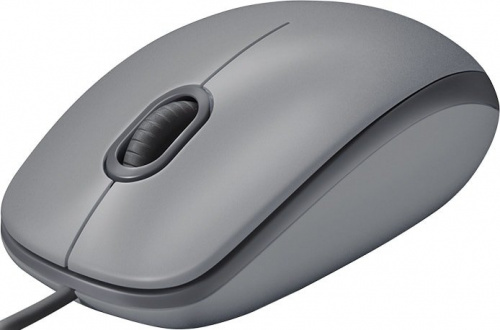 Купить Мышь Logitech Mouse M110 Silent USB M  Grey Ret в Липецке фото 2
