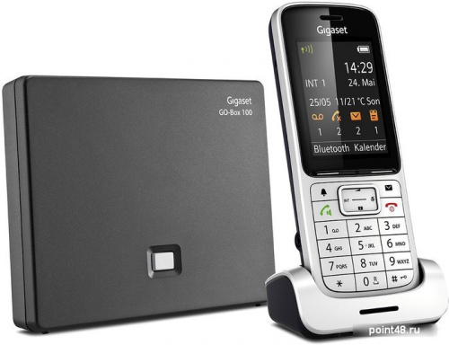 Купить Телефон IP Gigaset SL450A GO серебристый в Липецке фото 3