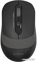 Купить Мышь A4 Fstyler FG10 черный/серый оптическая (2000dpi) беспроводная USB (3but) в Липецке