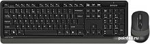 Купить Клавиатура + мышь A4 Fstyler FG1010 клав:черный/серый мышь:черный/серый USB беспроводная Multimedia в Липецке