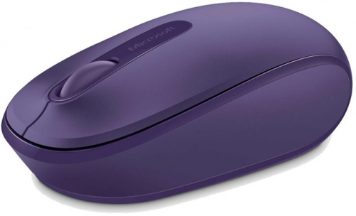 Купить Мышь Microsoft Mobile Mouse 1850 фиолетовый оптическая (1000dpi) беспроводная BT для ноутбука (2but) в Липецке фото 2
