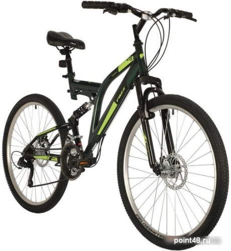 Купить Велосипед Foxx Freelander 26 2021 (зеленый) в Липецке на заказ фото 2
