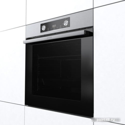 Духовой шкаф Электрический Gorenje BO6735E05X нержавеющая сталь/черный в Липецке фото 3