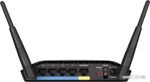 Купить Роутер беспроводной D-Link DIR-815 (DIR-815/RU) AC1200 10/100BASE-TX/4G ready черный в Липецке фото 2