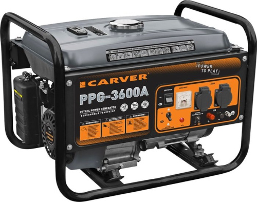 Купить Генератор Carver PPG- 3600А 2.8кВт в Липецке