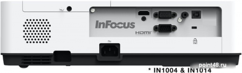 Купить Проектор InFocus IN1014 white (LCD, 1024x768, 3400Lm, 1.48-1.78:1, 2000:1, VGA, HDMI, Composite, USB-B, RS-232) (IN1014) в Липецке фото 3