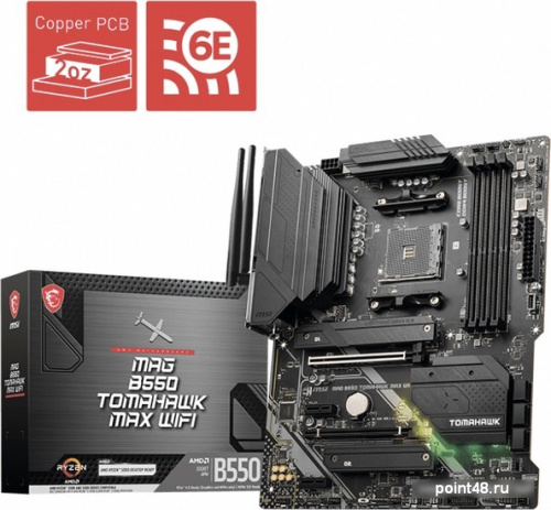 Материнская плата MSI MAG B550 Tomahawk Max WiFi фото 3