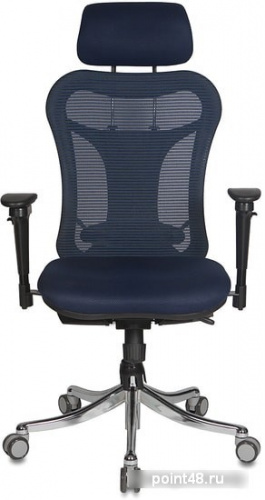Кресло БЮРОКРАТ Ch-999ASX, на колесиках, ткань, черный фото 2