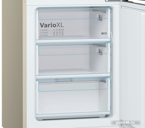 Холодильник Bosch KGV36XK2AR бежевый (двухкамерный) в Липецке фото 3