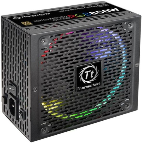 Блок питания Thermaltake ATX 850W Toughpower Grand RGB Sync 80+ gold 24+2x(4+4) pin APFC 140mm fan color LED 12xSATA Cab Manag RTL фото 2