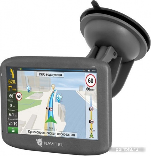 Навигатор Автомобильный GPS Navitel E505 Magnetic 5 480x272 8Gb microSDHC черный Navitel фото 2