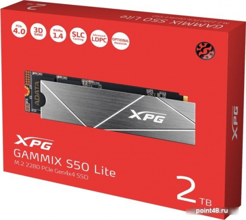 SSD A-Data XPG GAMMIX S50 Lite 512GB AGAMMIXS50L-512G-CS фото 2