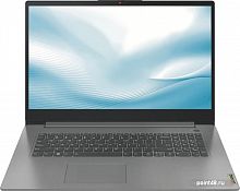 Ноутбук 17.3  HD+ Lenovo IdeaPad 3 grey (Cel 6305/4Gb/256Gb SSD/noDVD/VGA int/no OS) (82H9003DRK) в Липецке
