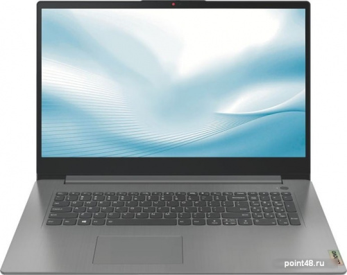 Ноутбук 17.3  HD+ Lenovo IdeaPad 3 grey (Cel 6305/4Gb/256Gb SSD/noDVD/VGA int/no OS) (82H9003DRK) в Липецке