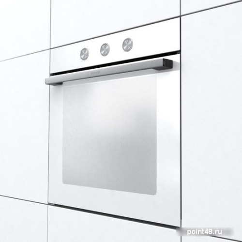 Духовой шкаф Электрический Gorenje BO6725E02WG белый/нержавеющая сталь в Липецке фото 3