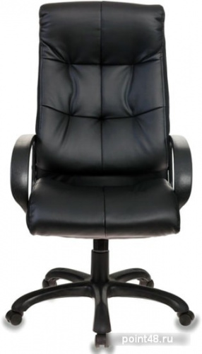 Кресло руководителя Бюрократ CH-824 черный эко.кожа крестовина пластик фото 2