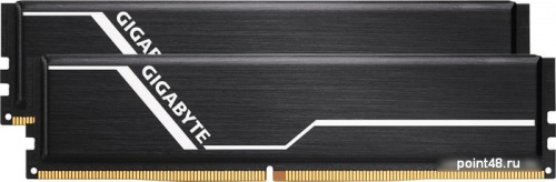 Память 16GB Gigabyte DDR4 2666 DIMM Black Gaming Memory GP-GR26C16S8K2HU416 2 pack Non-ECC, CL16, 1.2V, Kit (2x8GB), RTL {20} (804657)