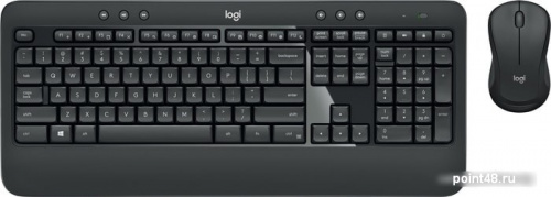 Купить Клавиатура + мышь Logitech MK540 Advanced клав:черный мышь:черный USB беспроводная slim Multimedia в Липецке