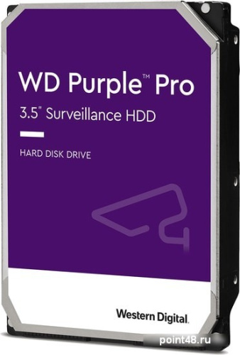 Жесткий диск WD Original SATA-III 12Tb WD121PURP V eo Purple Pro (7200rpm) 256Mb 3.5 фото 2