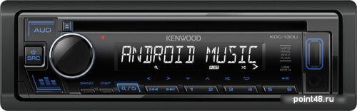 Автомагнитола CD Kenwood KDC-130UB 1DIN 4x50Вт в Липецке от магазина Point48