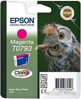 Купить Картридж струйный Epson T0793 C13T07934010 пурпурный (11.1мл) для Epson P50/PX660 в Липецке