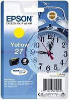 Купить Картридж струйный Epson T2702 C13T27044022 желтый (3.6мл) для Epson WF7110/7610/7620 в Липецке