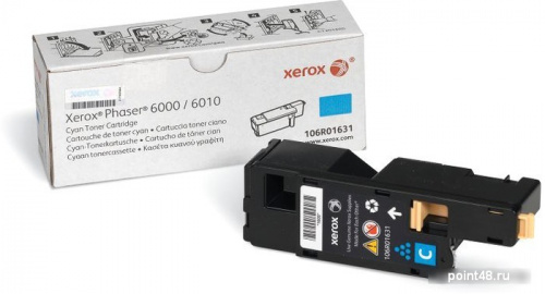 Купить Картридж лазерный Xerox 106R01631 голубой (1000стр.) для Xerox Ph 6000/6010N/WC 6015 в Липецке