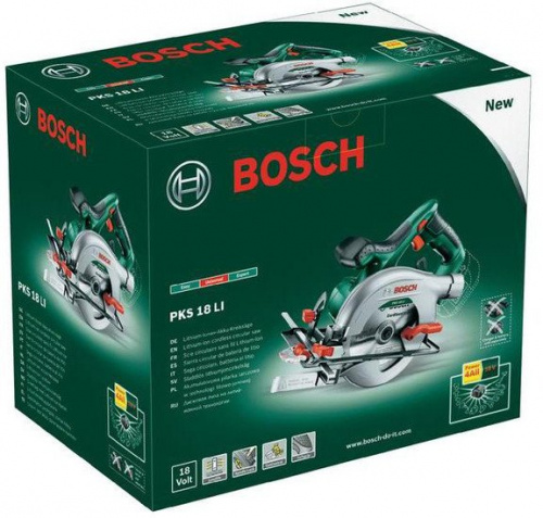 Купить Циркулярная пила (дисковая) Bosch PKS 18 LI (ручная) в Липецке фото 2