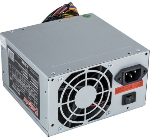 Блок питания 450W Exegate AB450, ATX, 8cm fan, 24p+4p, 3*SATA, 1*FDD, 2*IDE фото 2