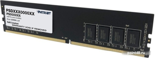 Память DDR4 16Gb 2666MHz Patriot PSD416G266681 RTL PC4-21300 CL19 DIMM 288-pin 1.2В single rank фото 2