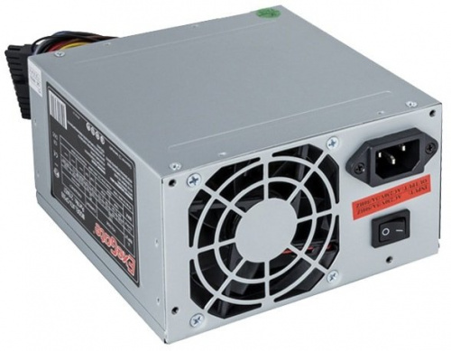 Блок питания 500W Exegate CP500, ATX, 8cm fan, 24p+4p, 3*SATA, 1*FDD, 2*IDE фото 2