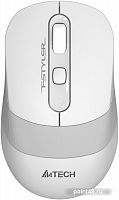 Купить Мышь A4 Fstyler FG10 белый/серый оптическая (2000dpi) беспроводная USB (3but) в Липецке