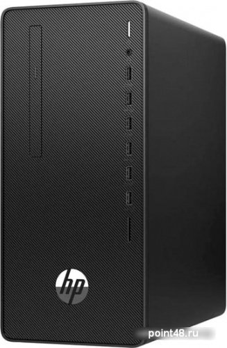ПК HP Desktop Pro 300 G6 MT i3 10100 (3.6) 8Gb 1Tb 7.2k UHDG 630 DVDRW Windows 10 Professional 64 GbitEth 180W клавиатура мышь черный фото 2