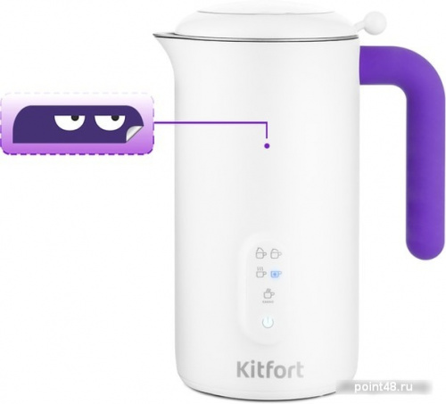 Купить Капучинатор для вспенивателей молока Kitfort КТ-774-1 фиолетовый 500мл в Липецке фото 2