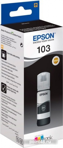 Купить Картридж струйный Epson 103BK C13T00S14A черный (65мл) для Epson L3100/3110/3150 в Липецке фото 2