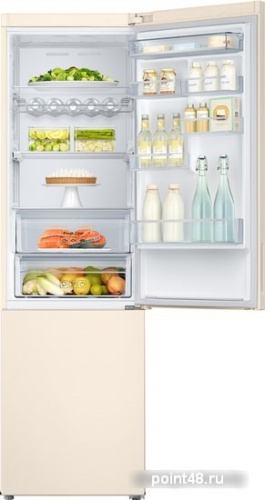 Холодильник Samsung RB37A5290EL/WT бежевый (двухкамерный) в Липецке фото 2