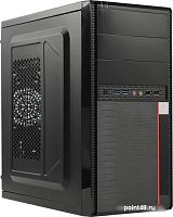 Корпус Exegate EX284037RUS   Minitower BA-204U Black, mATX, <AA400, 80mm>, 2*USB+2*USB3.0, Audio