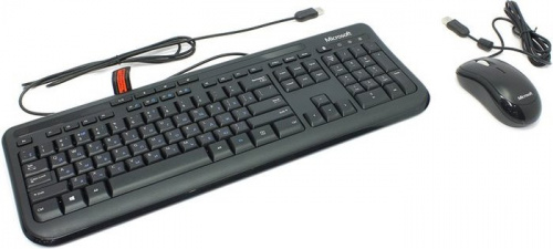 Купить Клавиатура + мышь Microsoft Wired 600 for Business клав:черный мышь:черный USB Multimedia в Липецке фото 3