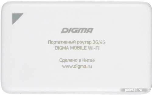 Купить Модем 3G/4G Digma Mobile Wifi DMW1969-WT USB Wi-Fi Firewall +Router внешний белый в Липецке фото 2