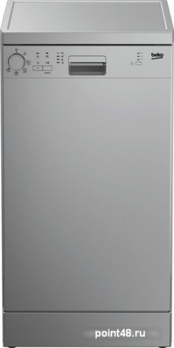 Посудомоечная машина Beko DFS05W13S серебристый (узкая) в Липецке