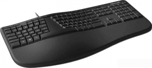 Купить Клавиатура Microsoft Ergonomic черный USB Multimedia Ergo (подставка для запястий) в Липецке фото 2