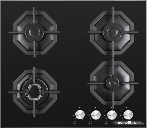 Газовая варочная поверхность Maunfeld EGHG.64.23CBG черный в Липецке фото 3