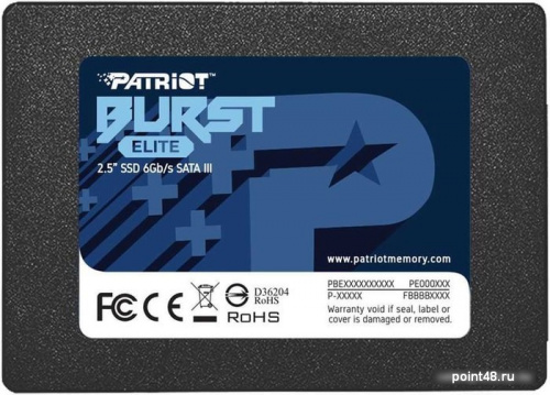 Накопитель SSD Patriot SATA III 120Gb PBE120GS25SSDR Burst Elite 2.5 фото 2