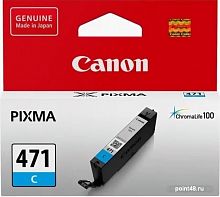 Купить Картридж струйный Canon CLI-471XLC 0347C001 голубой для Canon Pixma MG5740/MG6840/MG7740 в Липецке