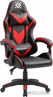 Кресло Defender xCom (черный/красный)